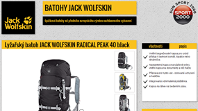 Batohy Jack Wolfskin